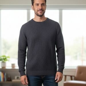 Joseph & Lyman Vtg Crew Neck 100% Fine Merino Wool Sweater Size L Made in Italy